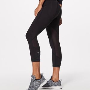 Lululemon Pace Rival Crop 22” Black